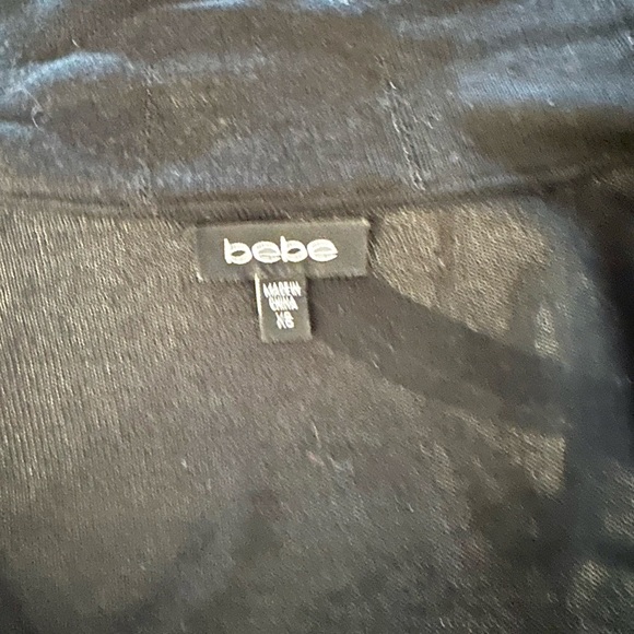 BEBE BLACK CARDIGAN - Picture 6 of 7